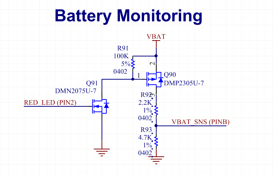 simple battery monitor circuit diagram