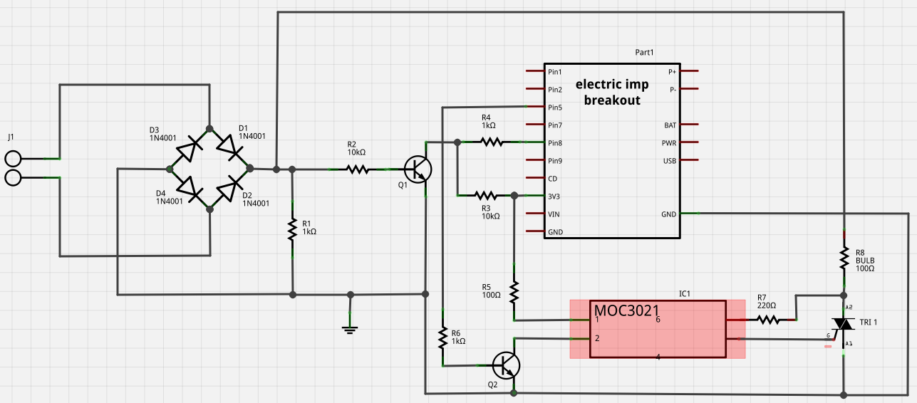 Bulb demo complete circuit